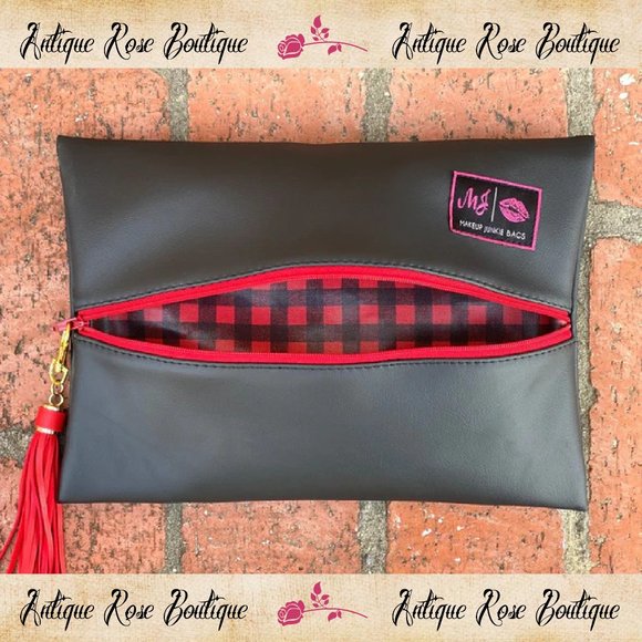 🌹 Makeup Junkie Plaid About You ~ Custom "Exclusive" - Mini - Picture 1 of 1